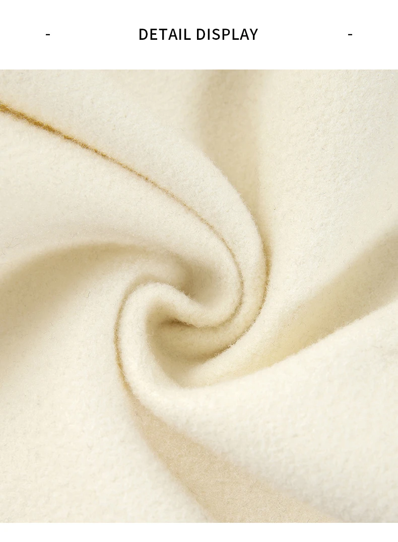 Heiße Mädchen-Shorts aus Wollmischung, elegante, hochtaillierte, schmale A-Linien-Shorts, stylisch, sexy, ultrakurz für Herbst und Winter – Detail 8