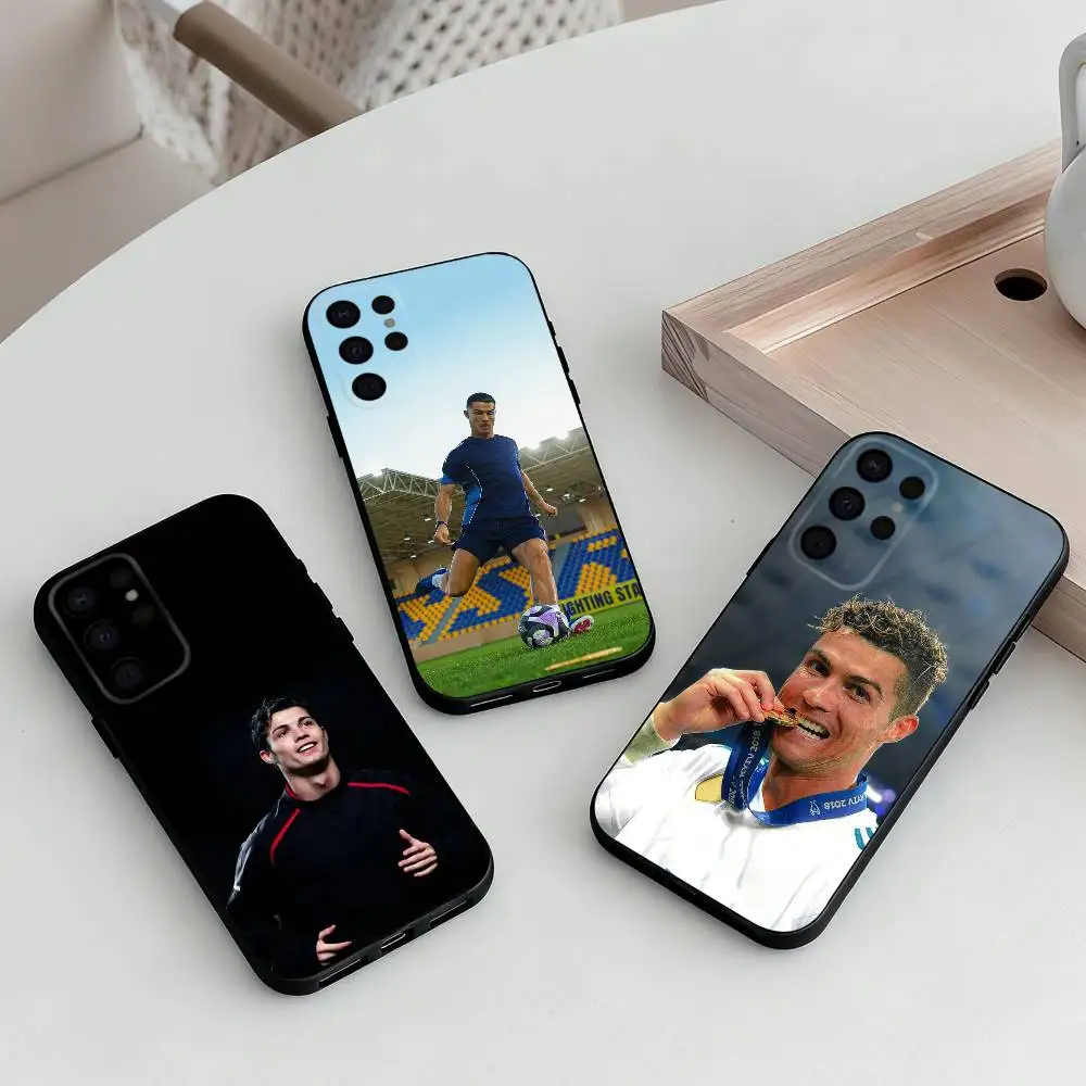 

C-Cristiano-O R-Ronaldo-O Phone Case For Samsung S25,S24,S21,S22,S23,S30,Ultra,S20,Plus,Others Soft Black Cover