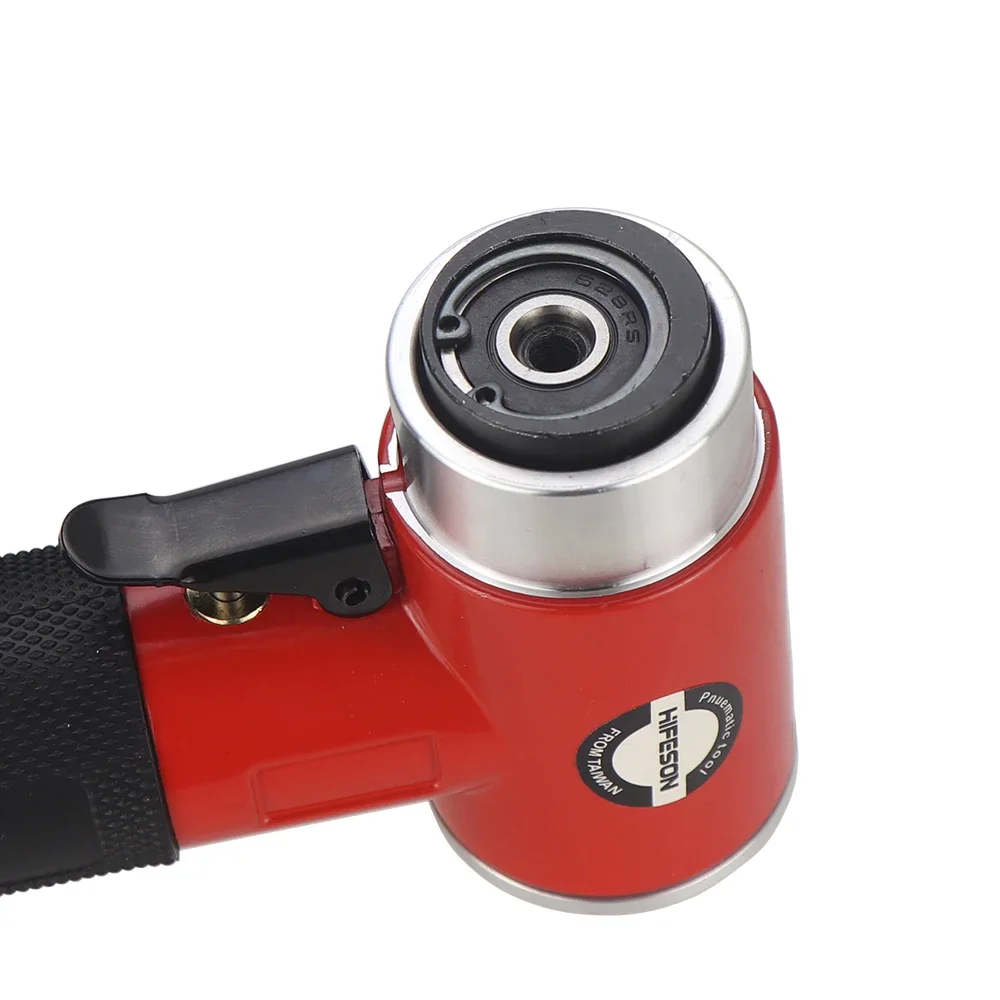 Eccentric 90° Sander Polishing Grinder Machine Air Tools Pneumatic Powered Polisher Set For Car Metal Wood Polishing