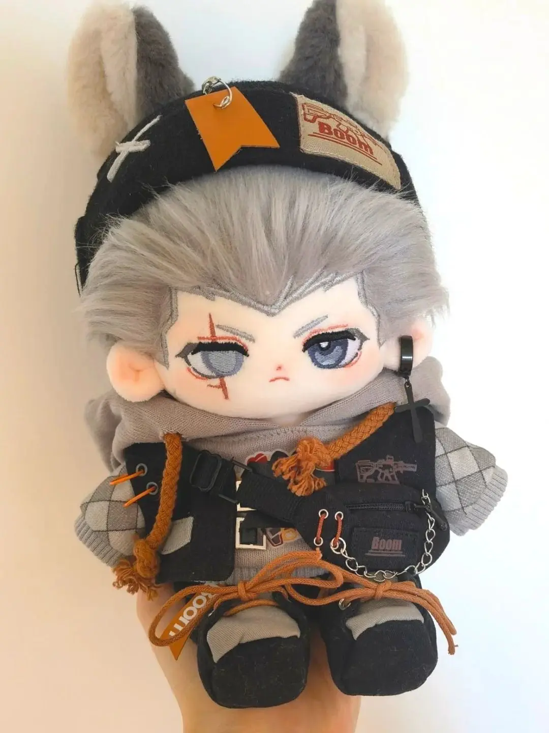 20cm ジャン・ピエール・ポルナレフ ジョジョの奇妙な冒険 人気アニメ漫画 ドレスアップぬいぐるみ コスプレ かわいいぬいぐるみ