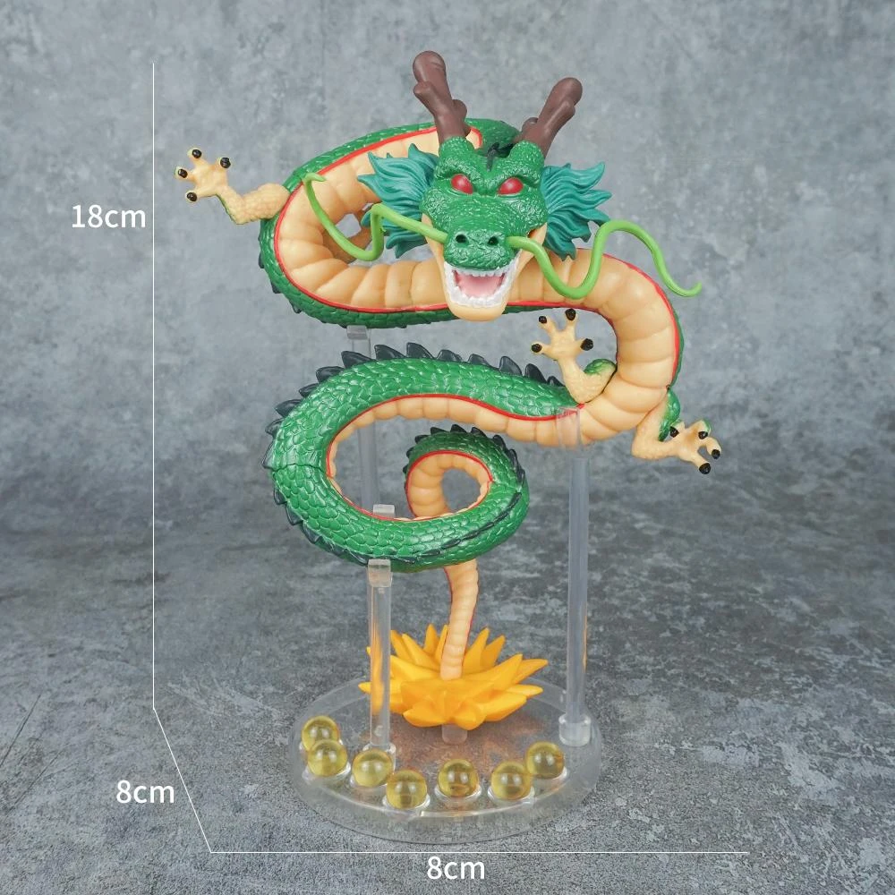 Figuras de acción de Dragon Ball Z, 6/8/16 piezas, Shenron, Son Goku, Vegeta, Trunks, Super Saiya, modelo de juguete de PVC