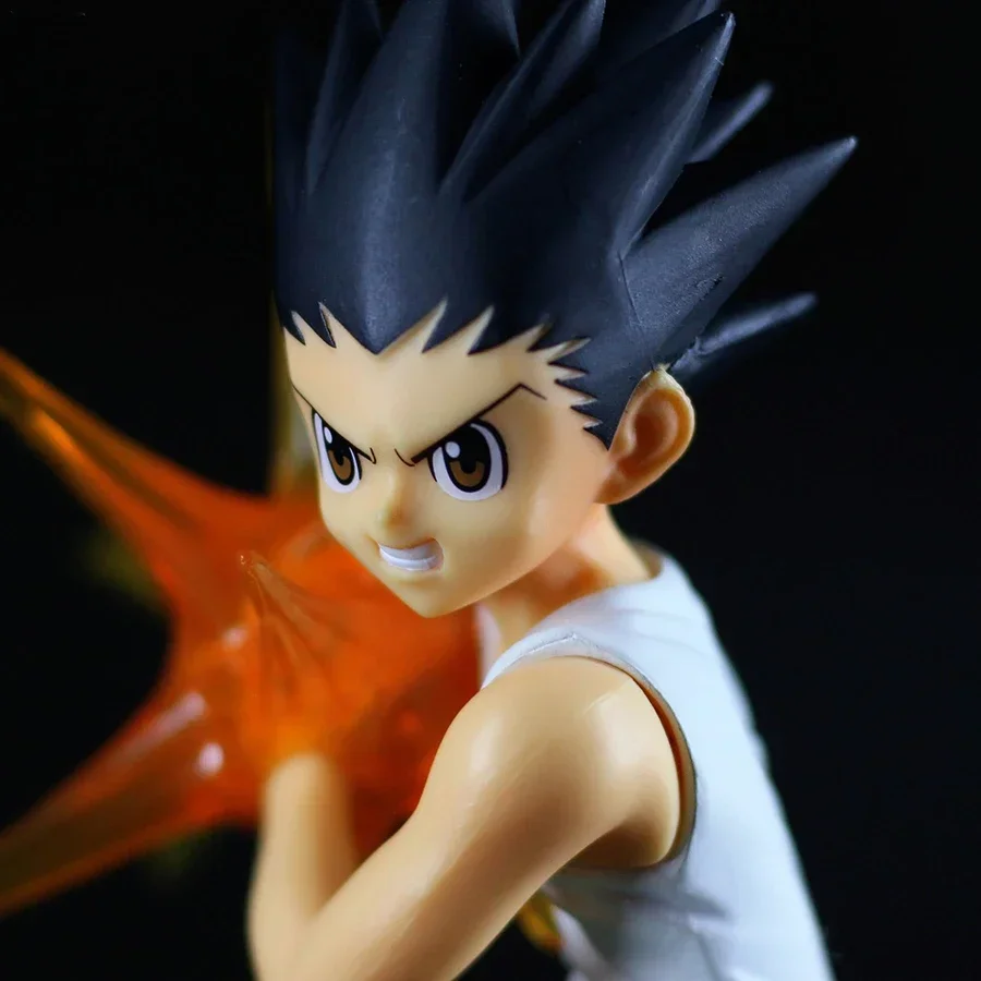 Original Bandai Banpresto Hunter×Hunter Anime Figurines Gon Freecss Action Figureของเล่นสะสมของขวัญสต็อก
