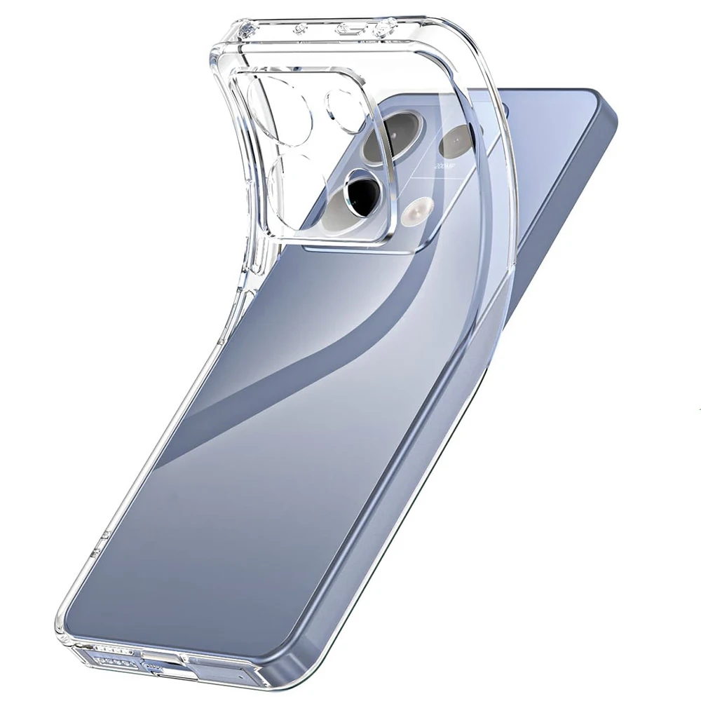 

Ultra Thin Silicone Soft Case For Xiaomi Redmi Note 13 12 11 11S 11T Pro Plus Pro+ 10A 10C 12C 13C 4G 5G Clear Cover Slim Shell