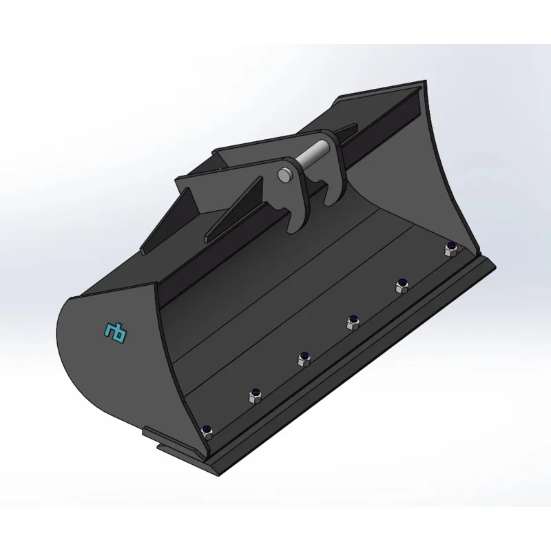 

For Sea Shipping CustomizedGerman Industry Standard Ms03 Bucket Digging Strong Heavy Duty Big Rock Bucket 1.7 t Mini Excavator Q