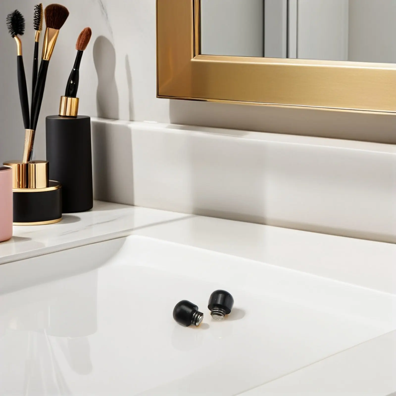 

50Pcs Hair Scissors Transparent Noise Dampener Shock Proof Hair Dresser Tool Barber Salon Replacement Shear Muffler