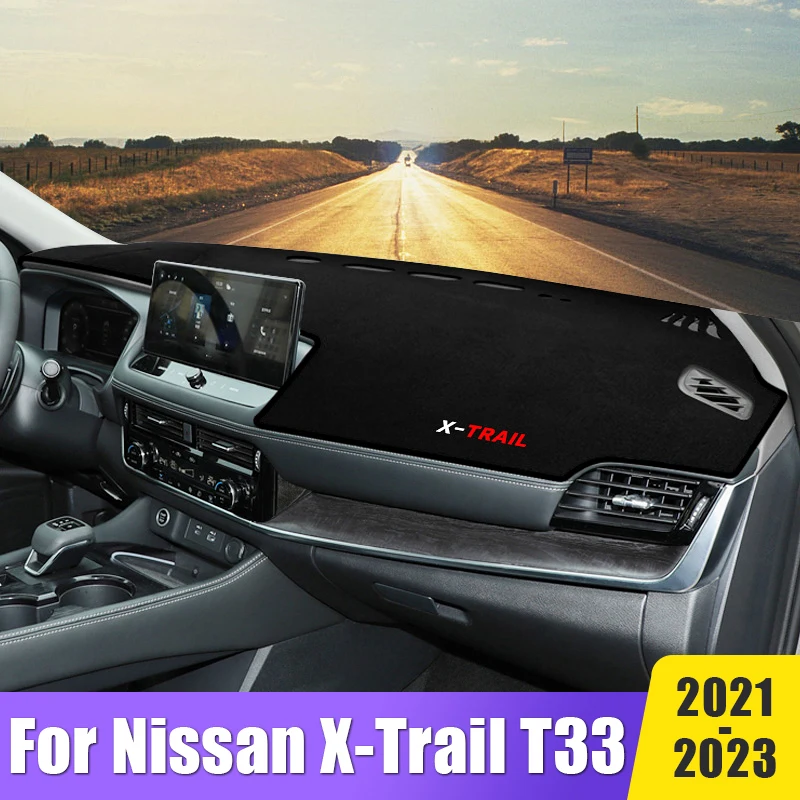 

Car Dashboard Cover Mat For Nissan X-Trail T33 2021 2022 2023 Sun Shade Avoid Light Mats Instrument Panel Carpets Accessories