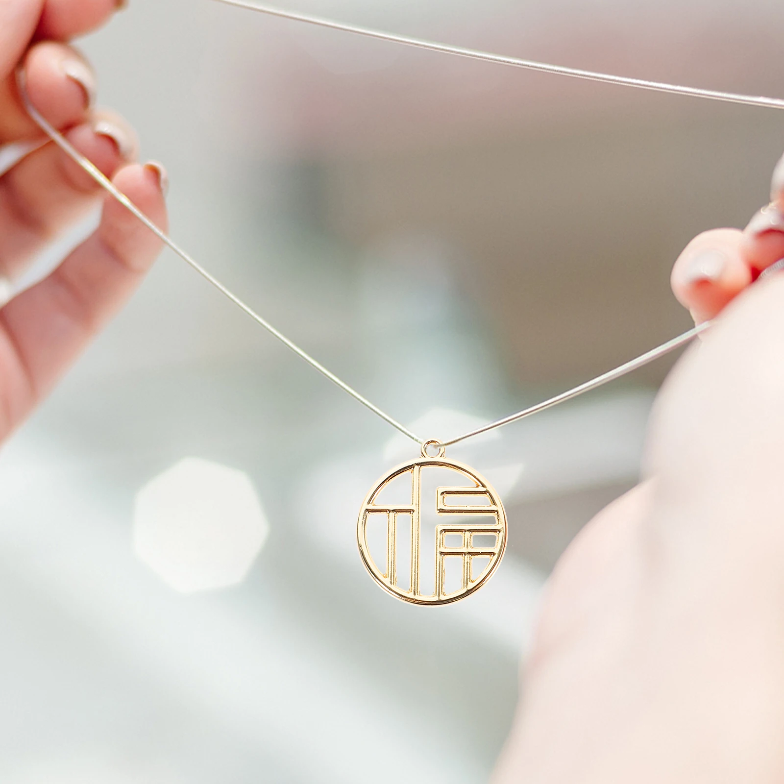 

20 Pcs Fu Charm Keychain naments Pendant Alloy Delicate Bracelet Charms DIY Accessories Decorative New Year Necklace Pendants