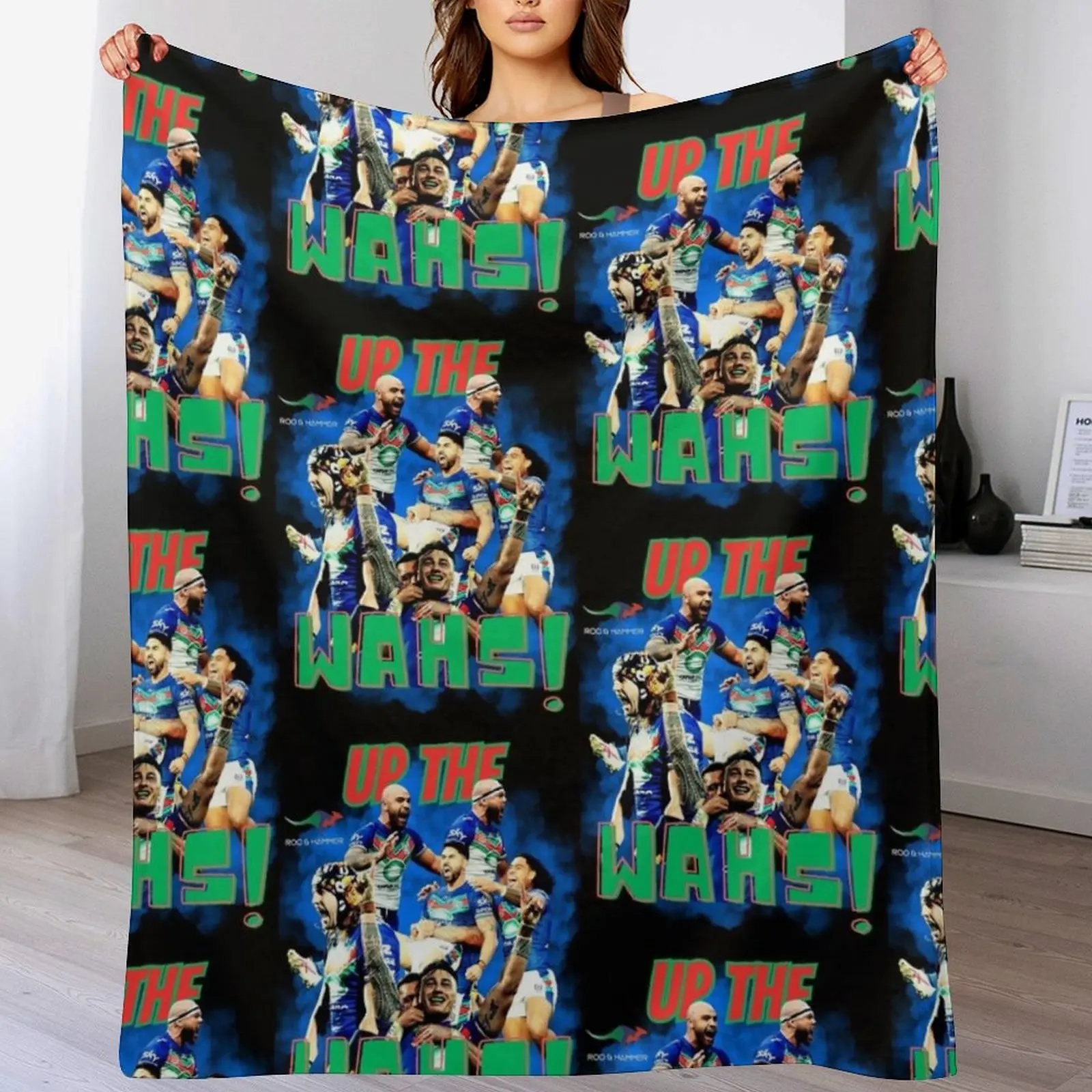 

Up The Wahs! Throw Blanket Fuzzy Plush Throw Blanket for Sofa Chair