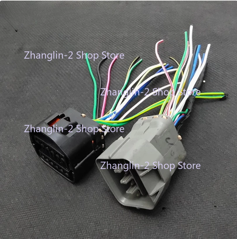 1Pc for Baojun 510 560 730 630 rear bar radar harness plug, electric eye harness plug, reversing radar plug