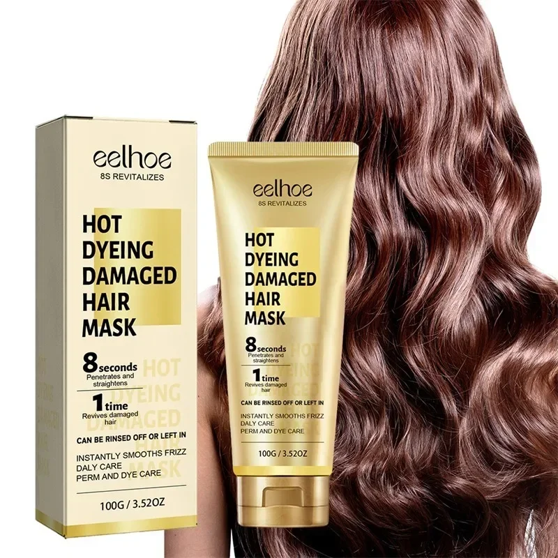 Eelhoe Keratin Hair Neck Cream Repair Hairs Damage Dry Manic Moisturizing Soft Hairs Care Keratin Hair Treatment Hair Products