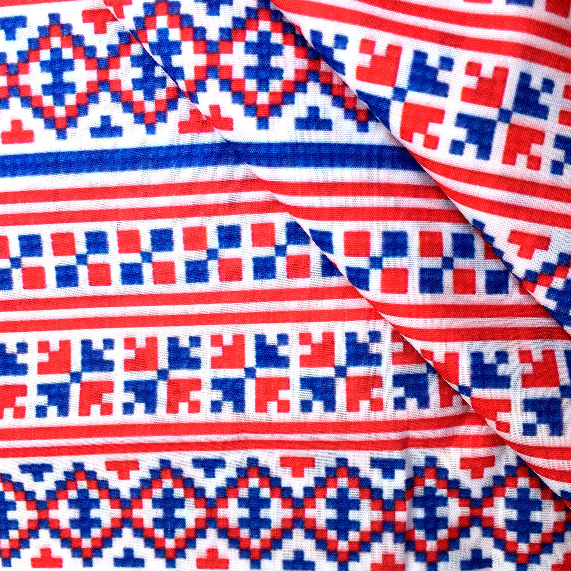 50*145cm Rhombus Aztec Polyester Or Knit Or 100% Cotton Material Fabric Patchwork Sewing Quilting Needlework DIY Cloth Sewing