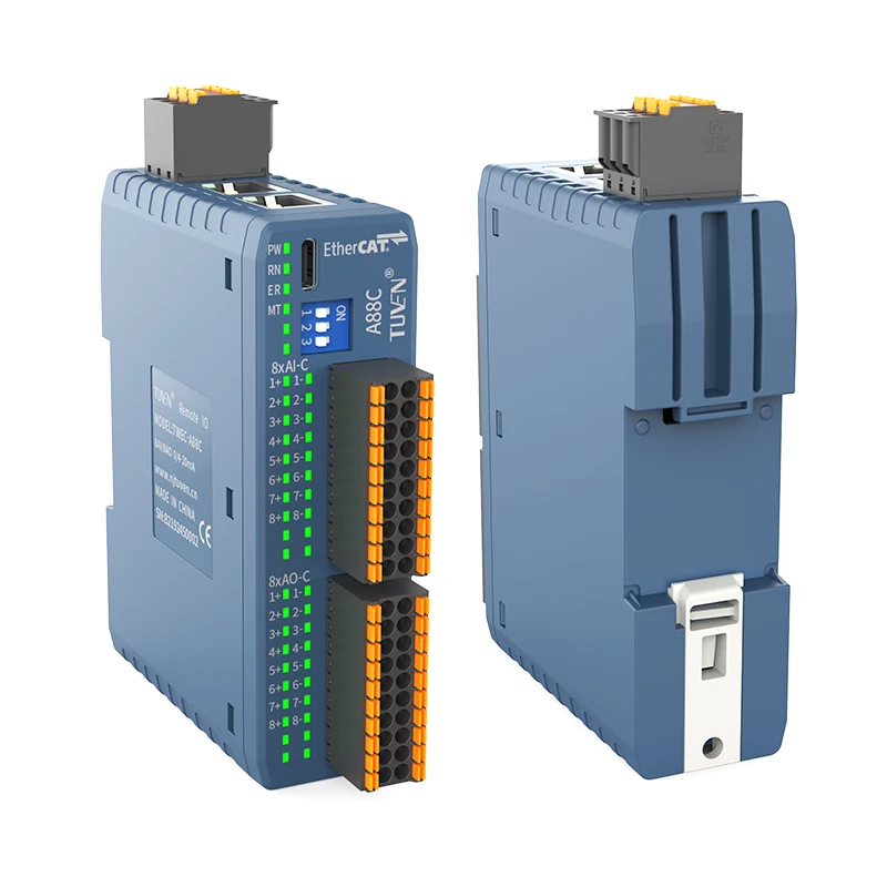 EtherCAT Integrated Remote IO Slave Module Analog Digital Thermocouple Thermal Resistance