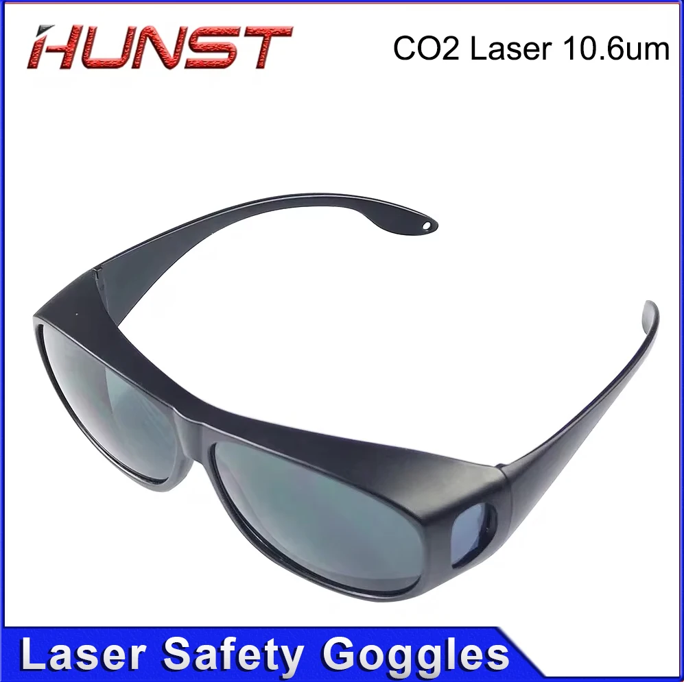 HUNST CO2 OD6+ Laser Safety Glasses For Marking Cutting Machine Parts 10600nm Protective Eyewear Goggles