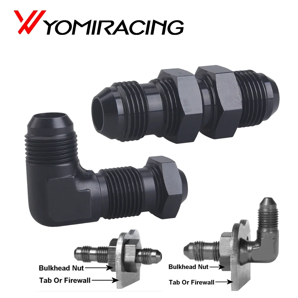0 stopni 90 stopni AN6 AN8 AN10 Adapter złączki grodziowej 6AN 8AN 10AN Złączka do drutu Tab Rr Aluminium Czarny