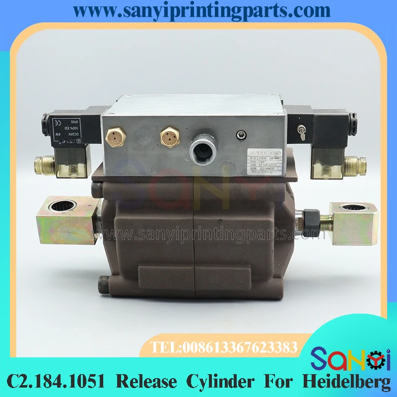 Heidelberg CD102 Large Cylinder C2.184.1051 Release Cylinder Heidelberg Pressing Cylinder