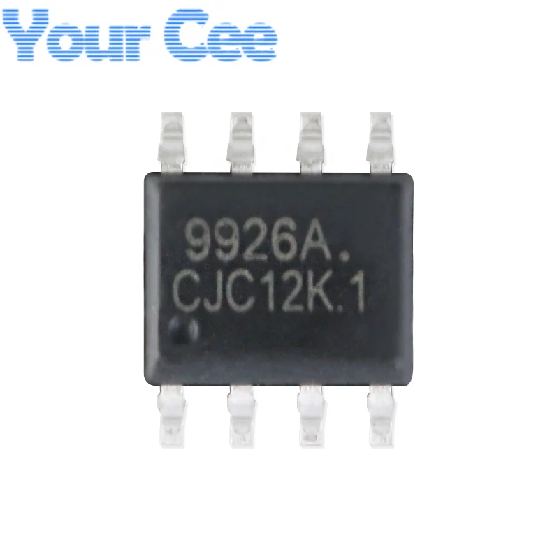 10pcs 9926A SOP-8 20V 6A N-channel Enhanced MOS Field Effect Tube IC Chip Integrated Circuit