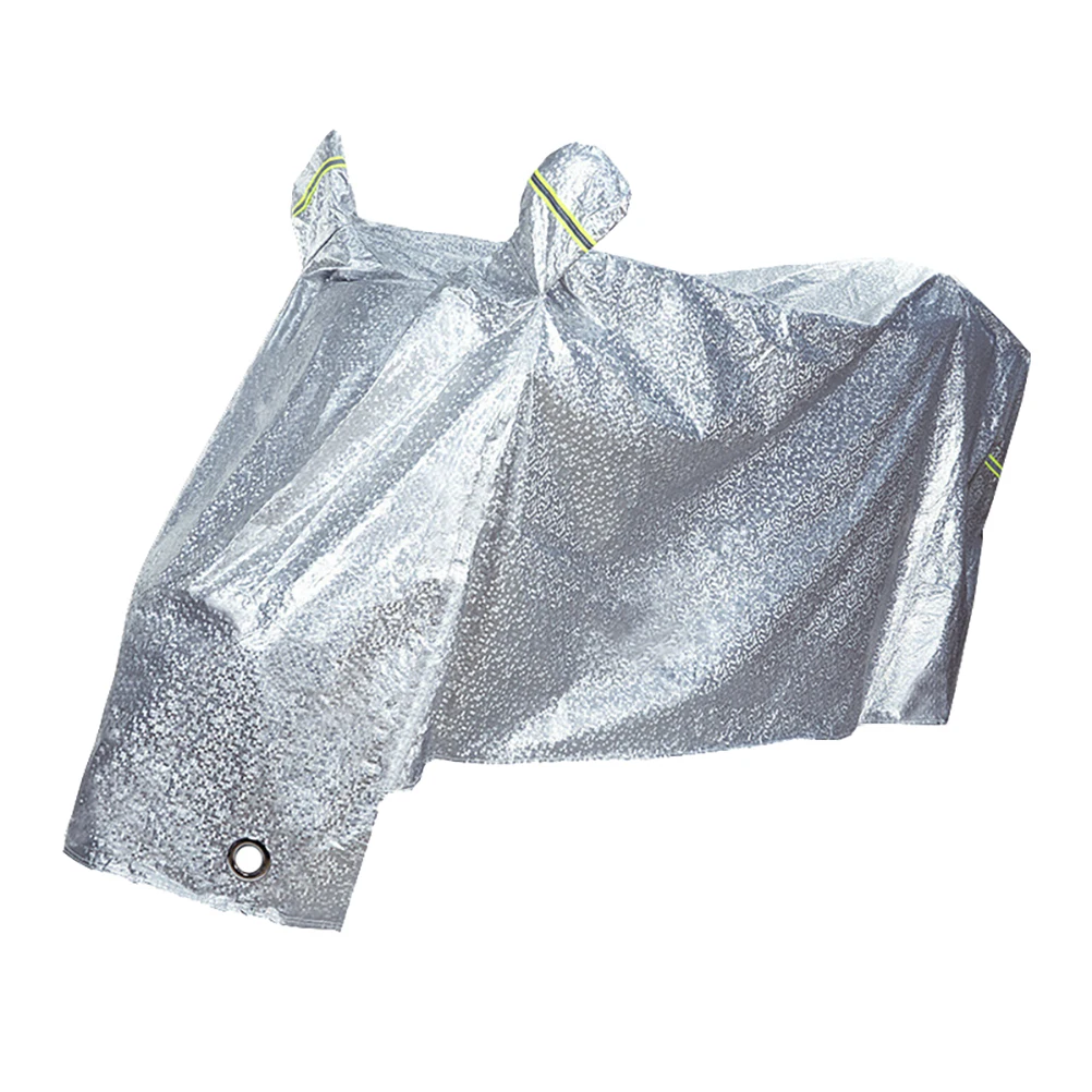 

1pc Electric Vehicle Protective Cover Motorcycle Waterproof Cover Heavy Duty Dustproof Bike Tent Scooter Rain Car Reusable