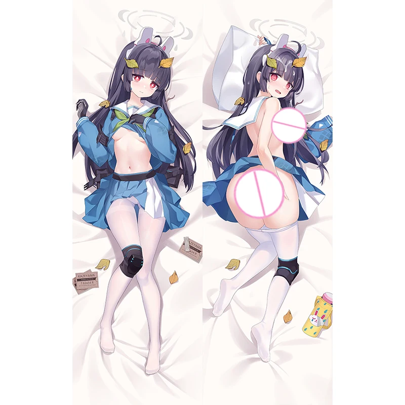 Anime Dakimakura Pillow Case Fate Sexy and Busty Kafū Chino Double-Sided Halloween Decoration