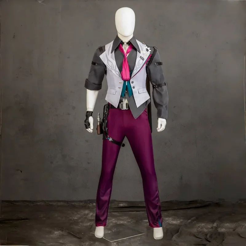 Honkai: Star Rail Gallagher Cosplay Costume Wig Set Gallagher Cosplay Shoes Gallagher Halloween Cosplay Costumes Sets #1 # W