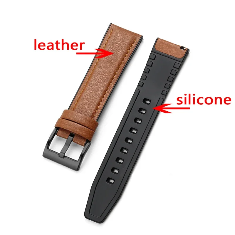 حزام سيليكون من الجلد الطبيعي المقاوم للماء لساعة Redmi Watch 5 Active / 5 Lite البديلة