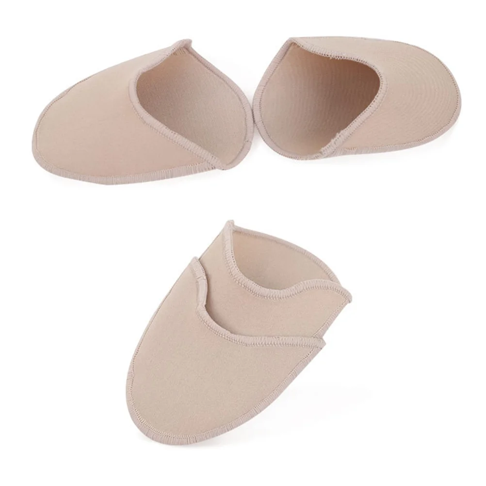 2 Pairs Women Slippers Dance Socks Foot Toe Protector Elasticity Caps Ballet Women's