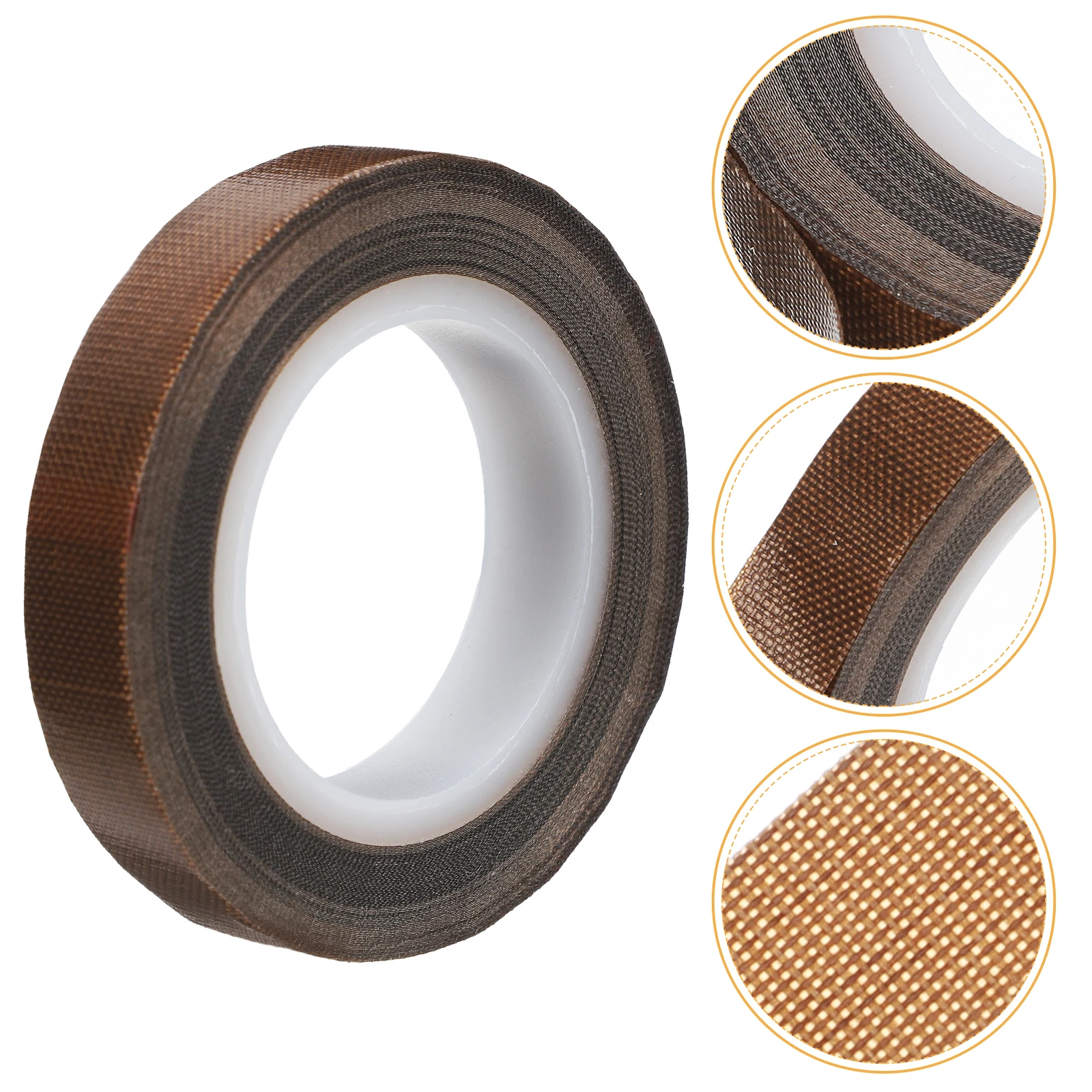 

Tape 10mm High Temperature Resistant Anti static PTFE Insulation Sealer Waterproof Adhesive Strip Heat Transfer Packaging