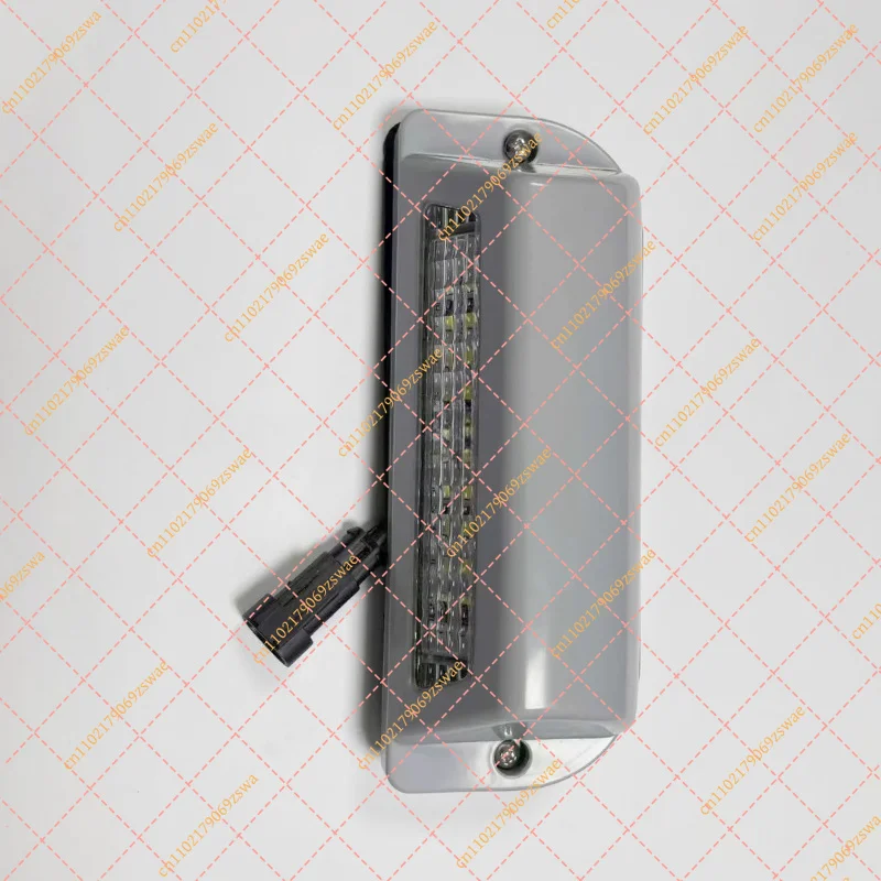 Gray Rubber Shell LED Edge Lights (24V), Side Marker Replacement Parts for Buses & Tourist Coaches