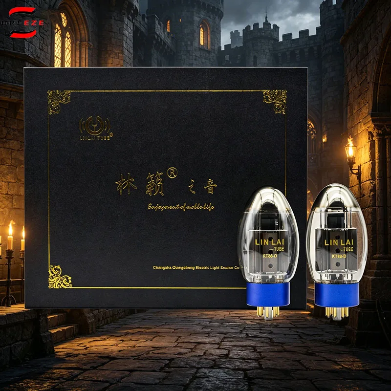 LINLAI 2026 Latest HIFI KT88/KT88-D Tube Drop Titanium Screen Craft Generation Golden Lion PSVANE KTT88 Free Shipping