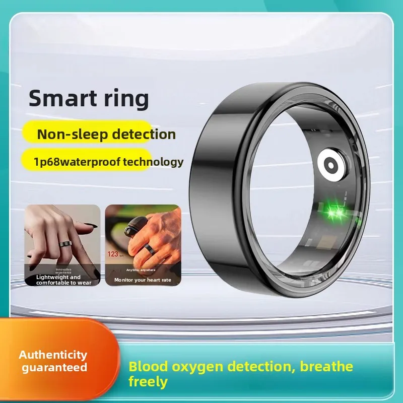 Smart Wristband Health Monitoring, Heart Rate, Sleep, Blood Oxygen Pressure Measurement, Health Protection, Bluetooth Waterproof