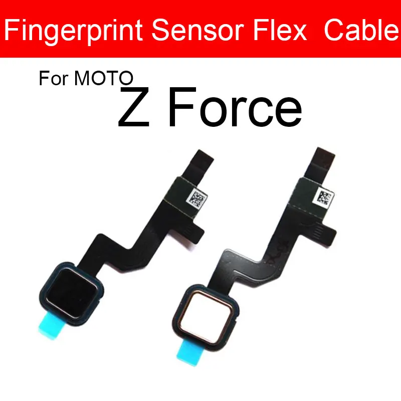 Fingerprint Sensor Touch Home Button Flex Cable For Moto Z Z Force XT1789 Z Play XT1635 Z2 Play XT1710 Z3 Play Z2 Force XT1789