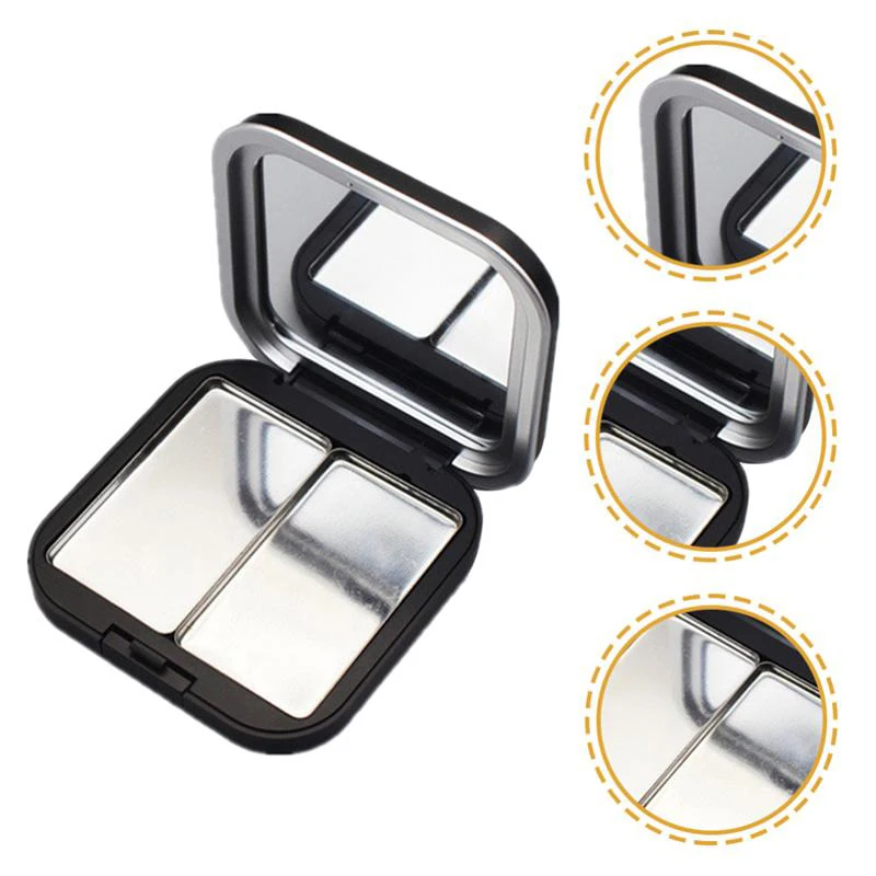 2/4/6/8/12 Grids Emptymakeup Eyeshadow Case Lipstick Container Magnetic Box Sample Refillable Containers Cosmetics