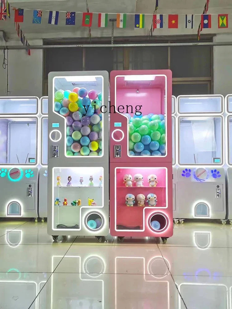 Tqh التجارية الكبيرة آلة غاشابون مركز تسوق سينما صندوق أعمى بيع آلة تسلية للأطفال عملة #4