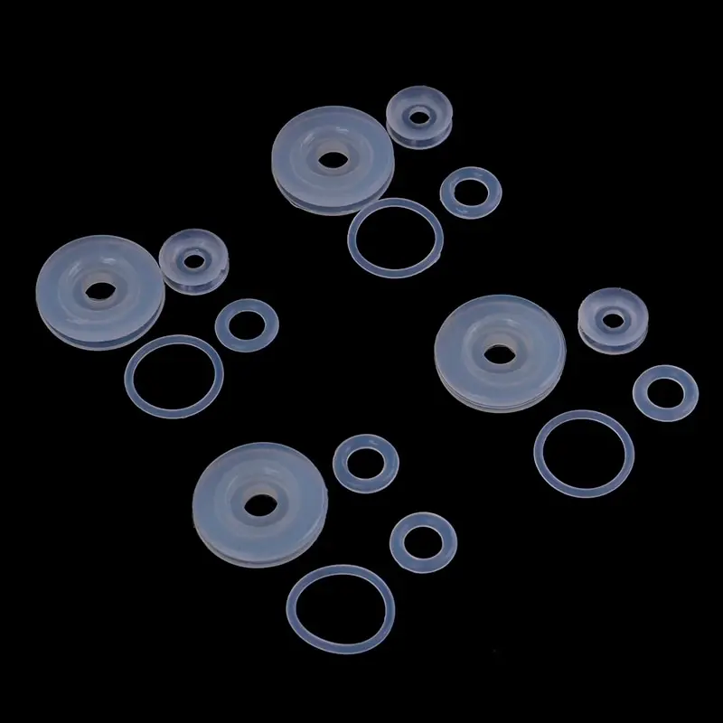 4pcs/set Electrical Pressure Cooker Valve Parts Ball Float Sealer Seal Rings Safe Non Toxic Gasket