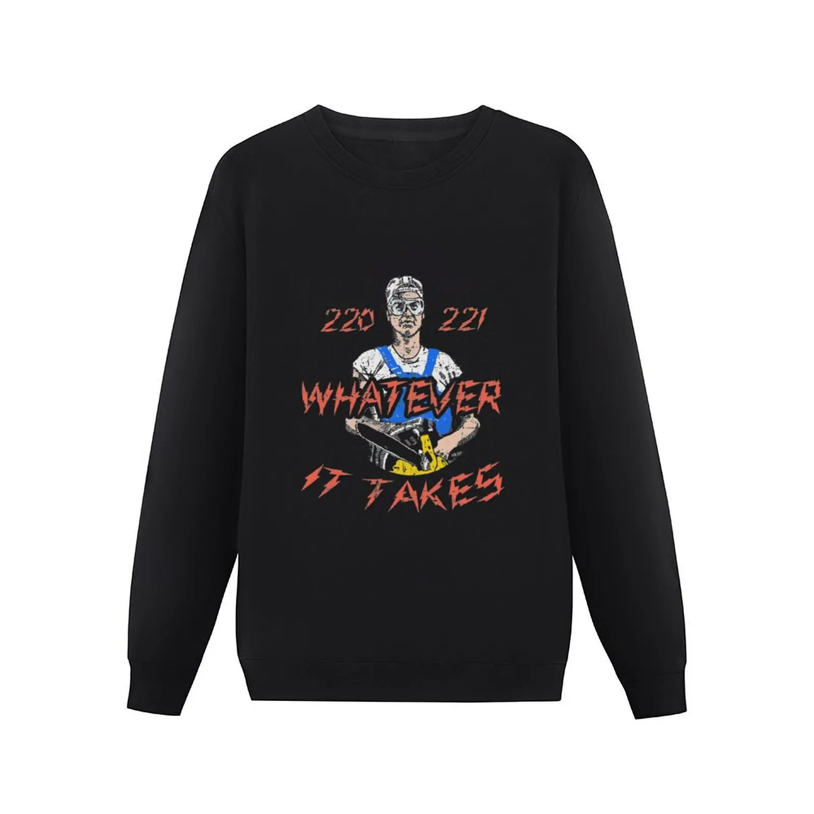 Mr Mom T-Shirt220 221 Whatever it Takes, From Mr. Mom, distressed Pullover Hoodie men's clothes sweatshirt for men