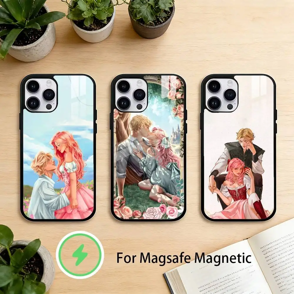 

Once Upon a Broken Heart Phone Case For iPhone 17 16 15 14 13 12 Pro Max Plus for Mirror Wireless Magnetic Cover