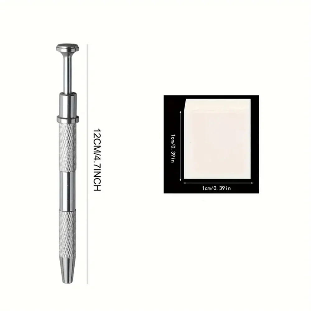 1/50 Stück Nagelschwamm-Set Schwamm mit Greifstift und Schwamm-Greifklammer-Set Nagel-Verlaufsfarben-Werkzeug Zubehör Nagelwerkzeuge – Detail 10