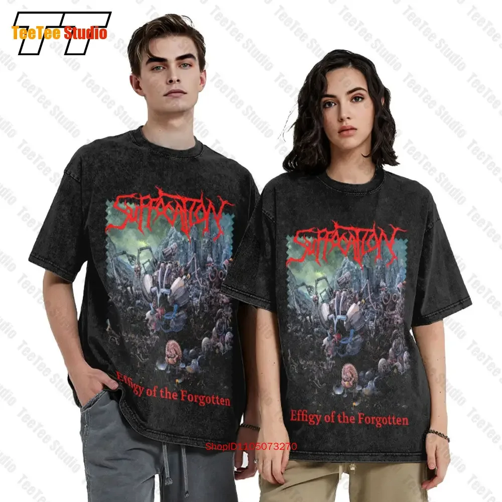 Suffocation Effigy Of The Forgotten American Death Metal Band Vintage Oversized T-Shirt B1J6