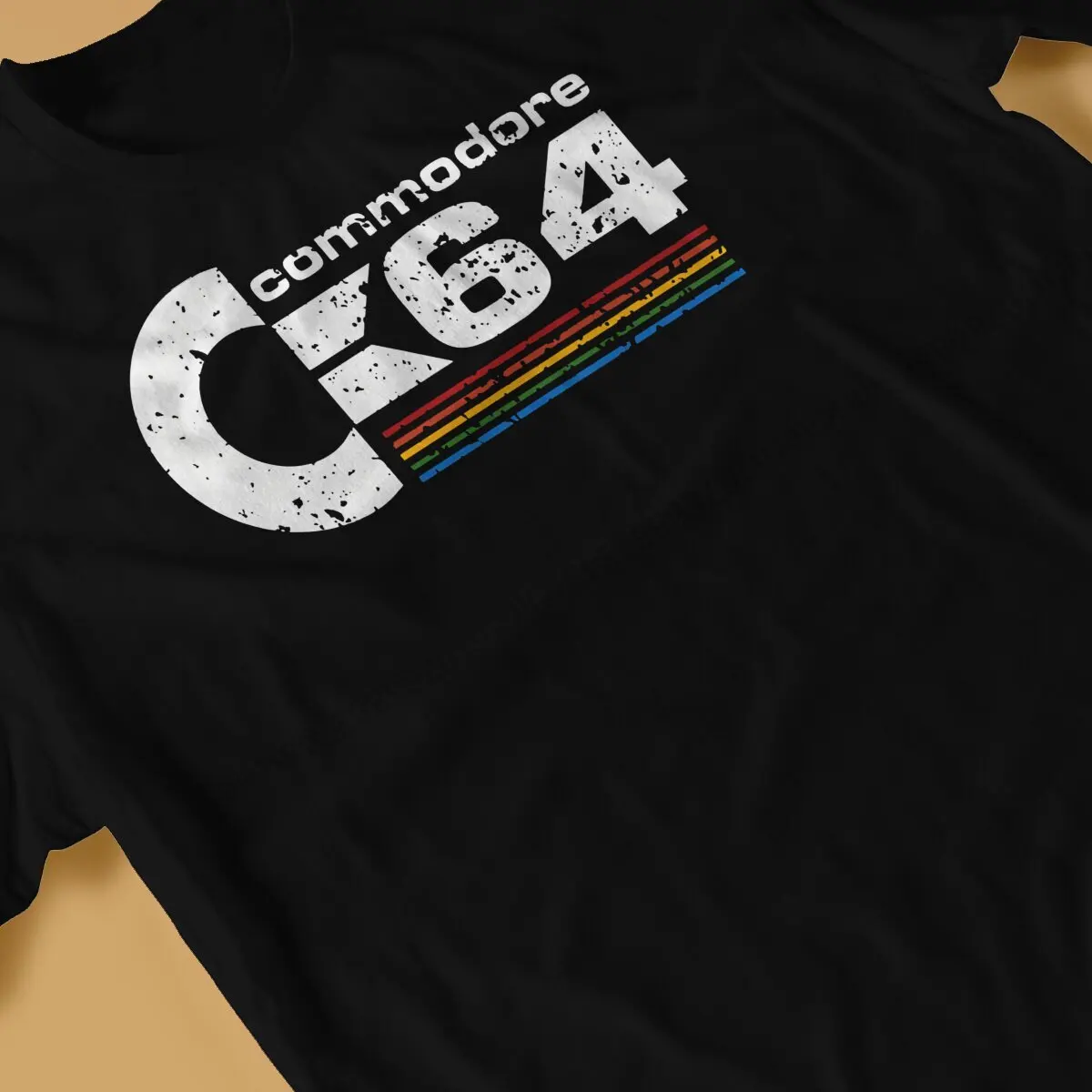 Koszulka komputerowa Commodore 64 Homme męska koszulka bawełniana dla mężczyzn