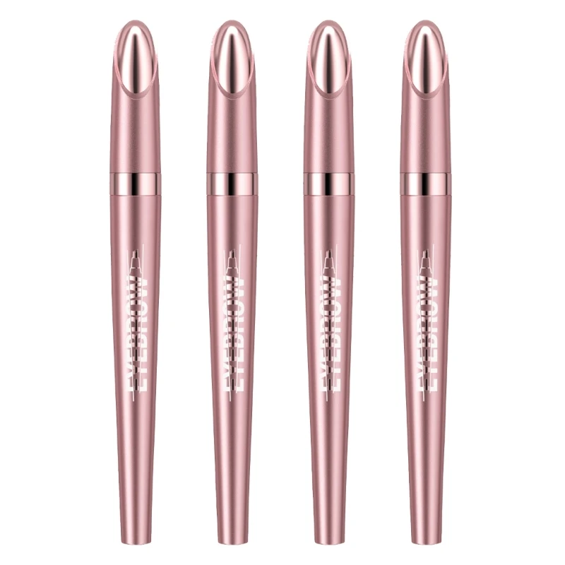 Waterproof Eyebrow Pen Long Lasting Eyebrow Pencil with 4 Micro Fork Tip Eyebrow Makeup Liquid Eyebrow Pen for Daily