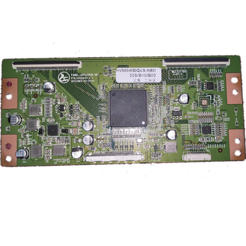 

Free shipping! HV550QUB-N81 hv550/hv650qub-n80/305 /B10 /B00 3-color 2-zone 4k T-CON Logic board