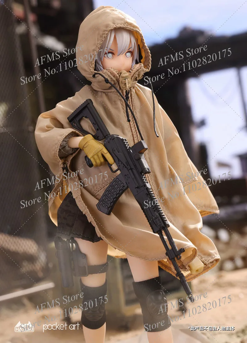 HASUKI PA003 PA004 1/12 Scale Collectible Figure Heavy Shield Handshock Worker Heavy Shield Hand Girls 6Inch Women Soldier Body