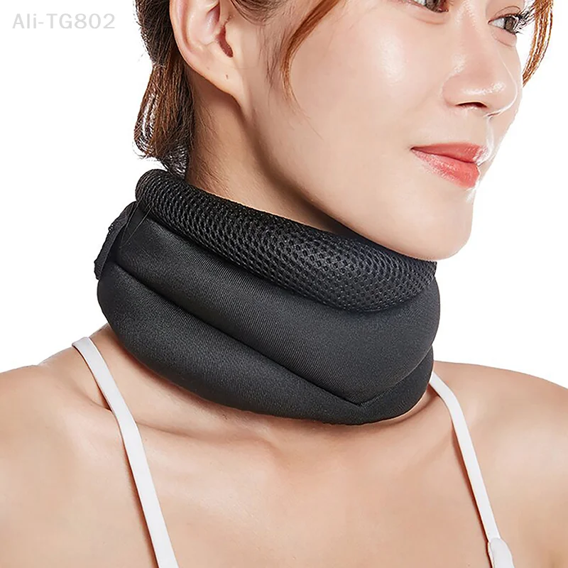 Universal 3-Stage Soft Cervical Collar Neck Brace Anti-Snoring Pain Relief Shoulder Support 3D Design for Office And Home Use