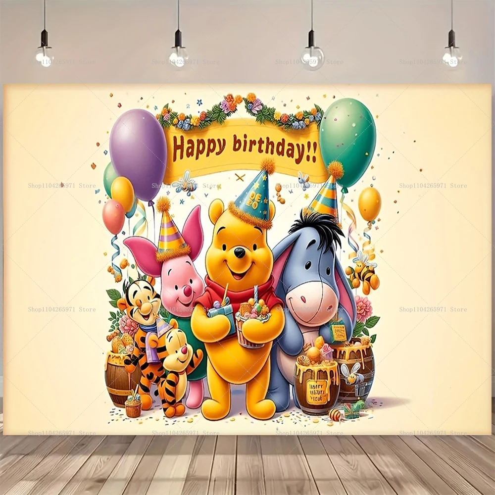 Baby Food Recipes - Sfondo per Festa di Compleanno Winnie