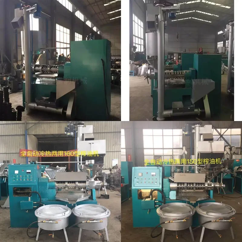 HCY HCY Electric oil press, multi-functional hot and cold integrated machine, peanut soybean oil press