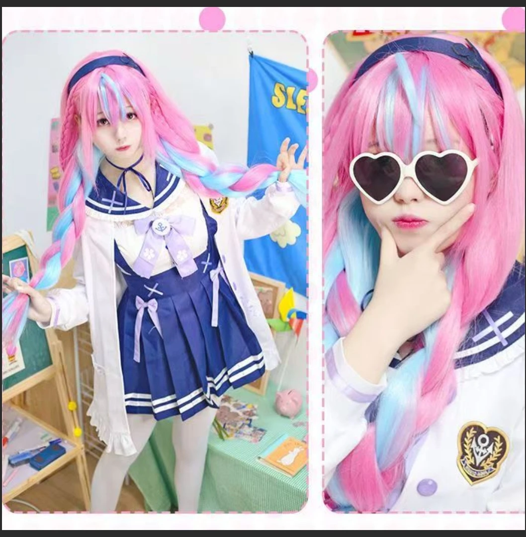 

VTuber Minato Aqua Casual Sailor Cosplay Costume For Game Anime Fans