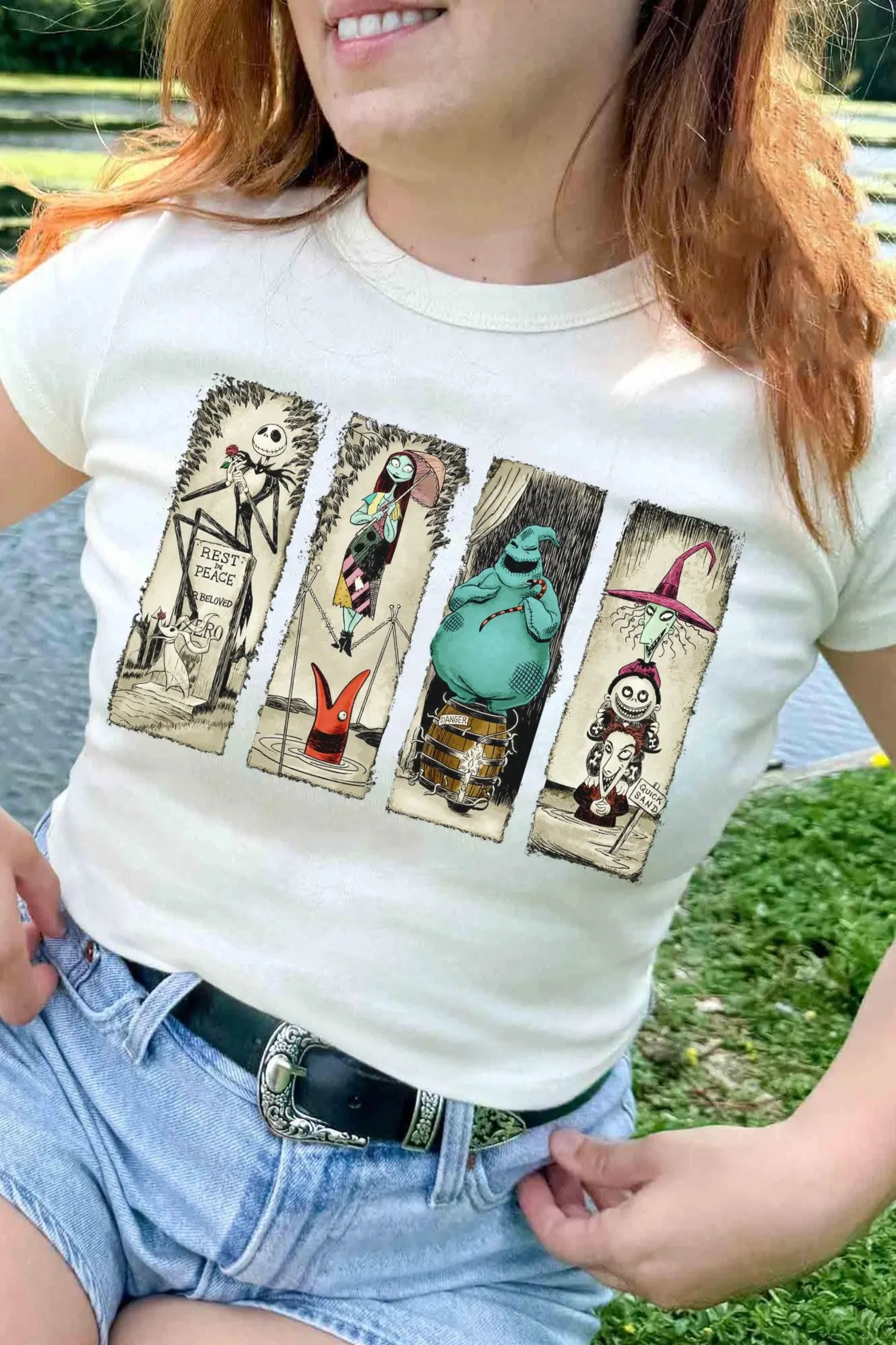 Camicie vintage Haunted Mansion Nightmare Before Christmas Halloween, camicie Foolish Mortals, camicie per famiglie WDW, Magic Kingdom