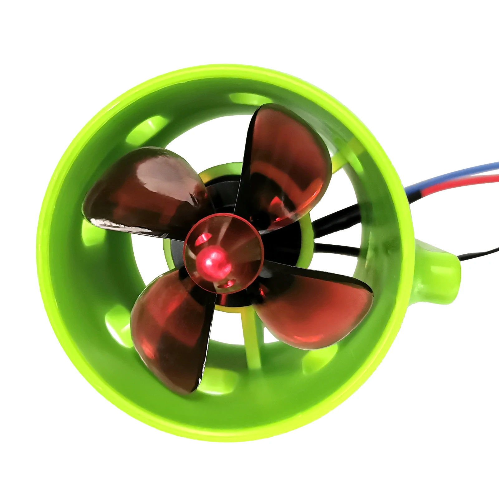 

480KV Underwater Brushless Motor Clockwise with with 4-Blade Propellers 12-24V Waterproof Electric Motor Drive Engine
