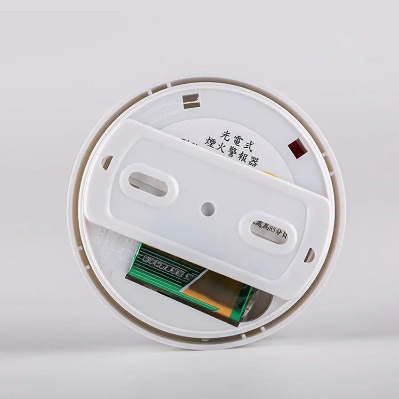 Smoke Detector Smokehouse Combination Fire Alarm Sensor Home Office Security System Photoelectric Smoke Alarm Fire Protection
