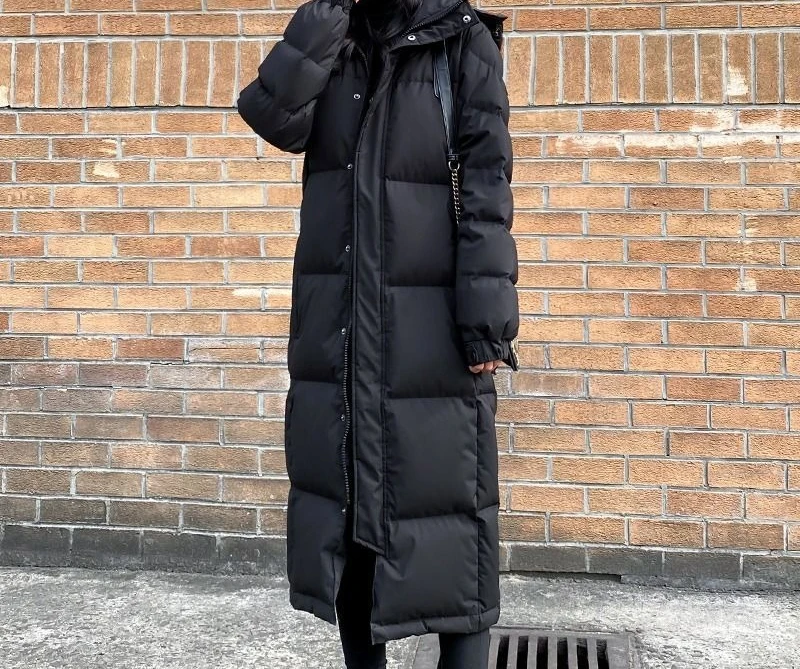 

2025 Winter Long Term Women's Cotton Clothing Winter New Style Loose Thick Coat