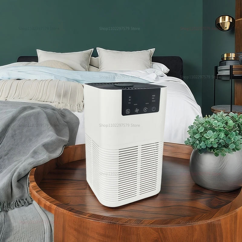 2025 الذكية منقي هواء صغير المحمولة الأيونات السالبة الأنظف للمنزل مكتب الحمام الحيوانات الأليفة رائحة الدخان مزيل الروائح تصفية منقي هواء